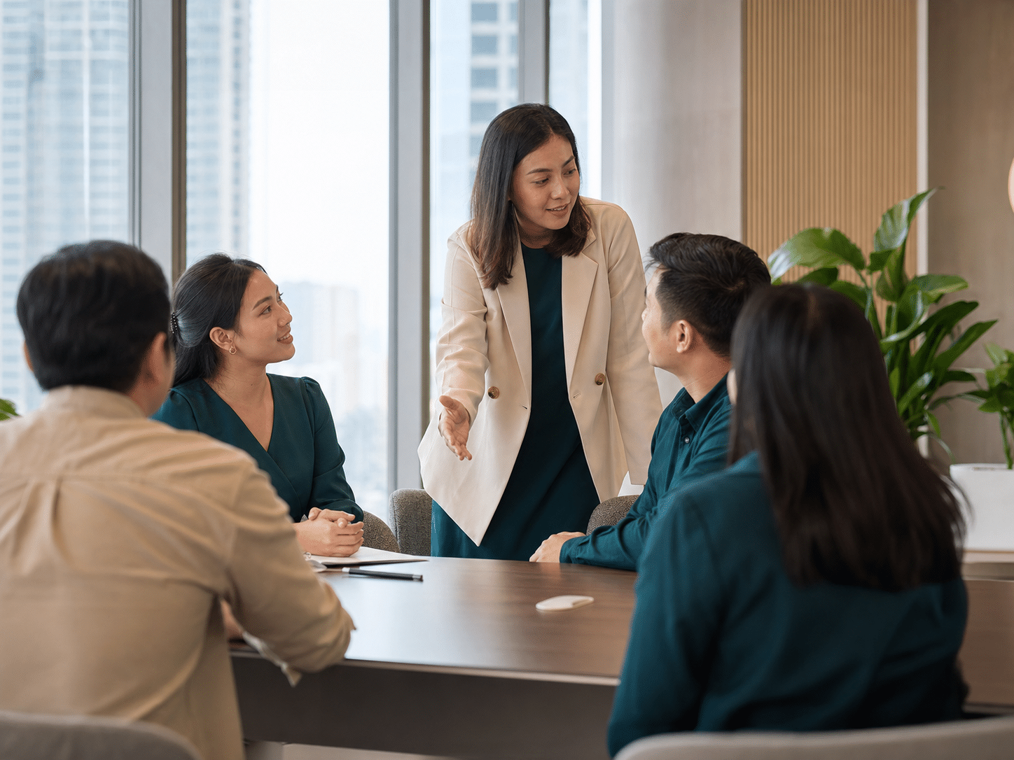 Brand communication role-play training