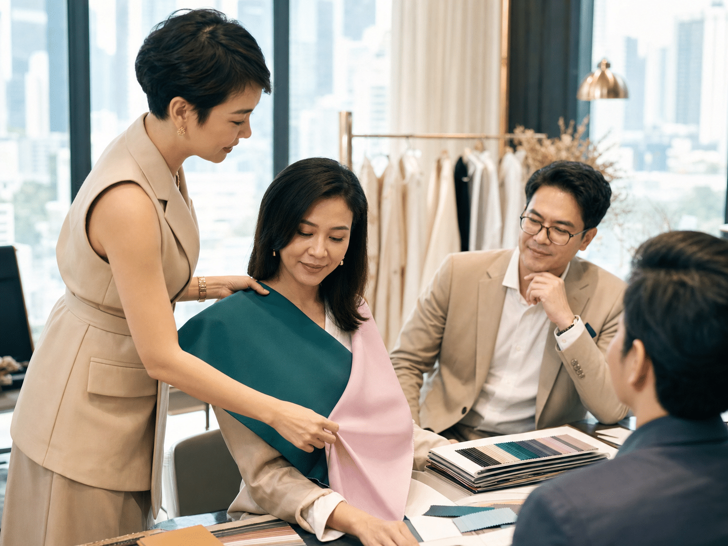 Professional image alignment training